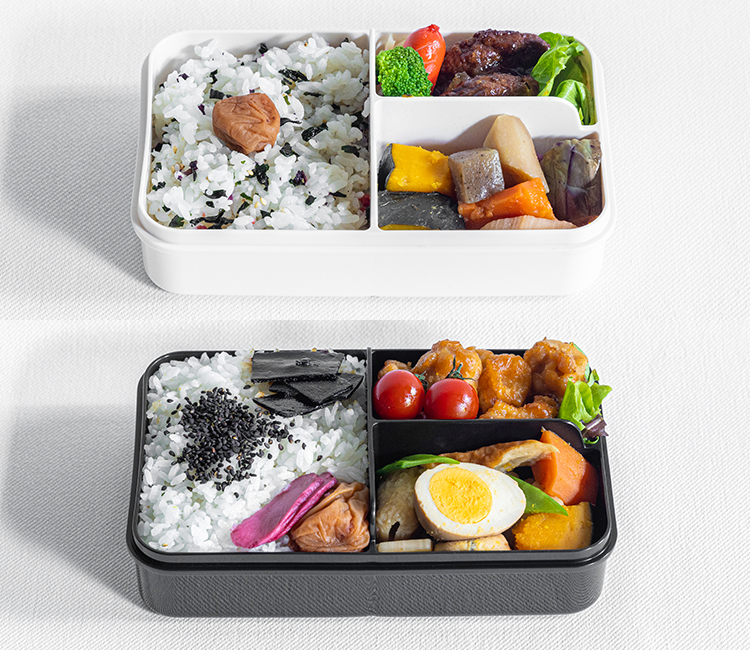 抗菌パッキン一体型4点ロックランチ