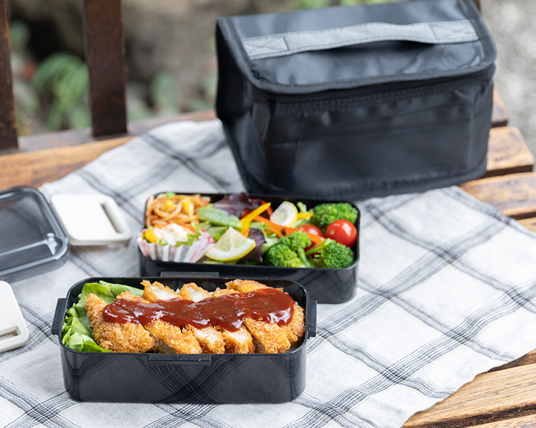 保冷バッグ付き抗菌弁当 KCPFLB8AG / KCPFLW9AG