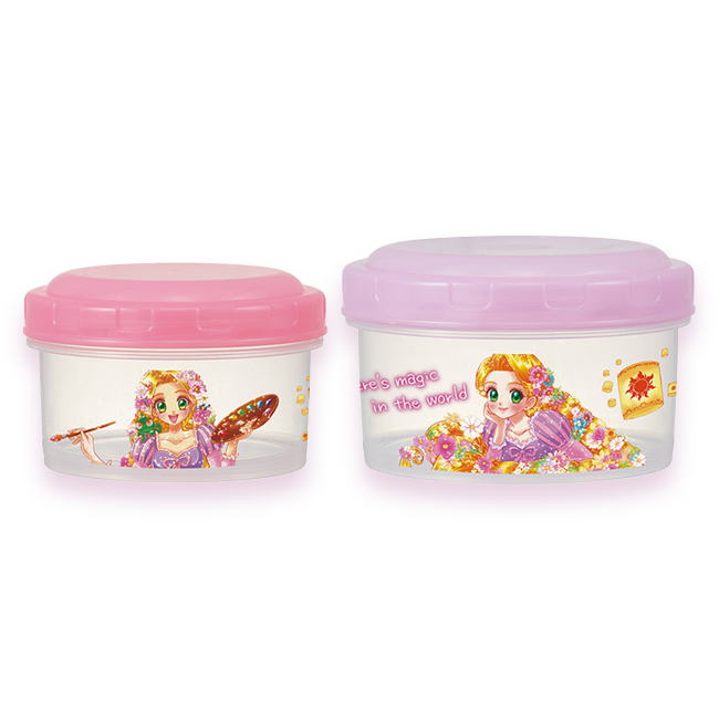 抗菌ラウンド型コンテナ 2個セット