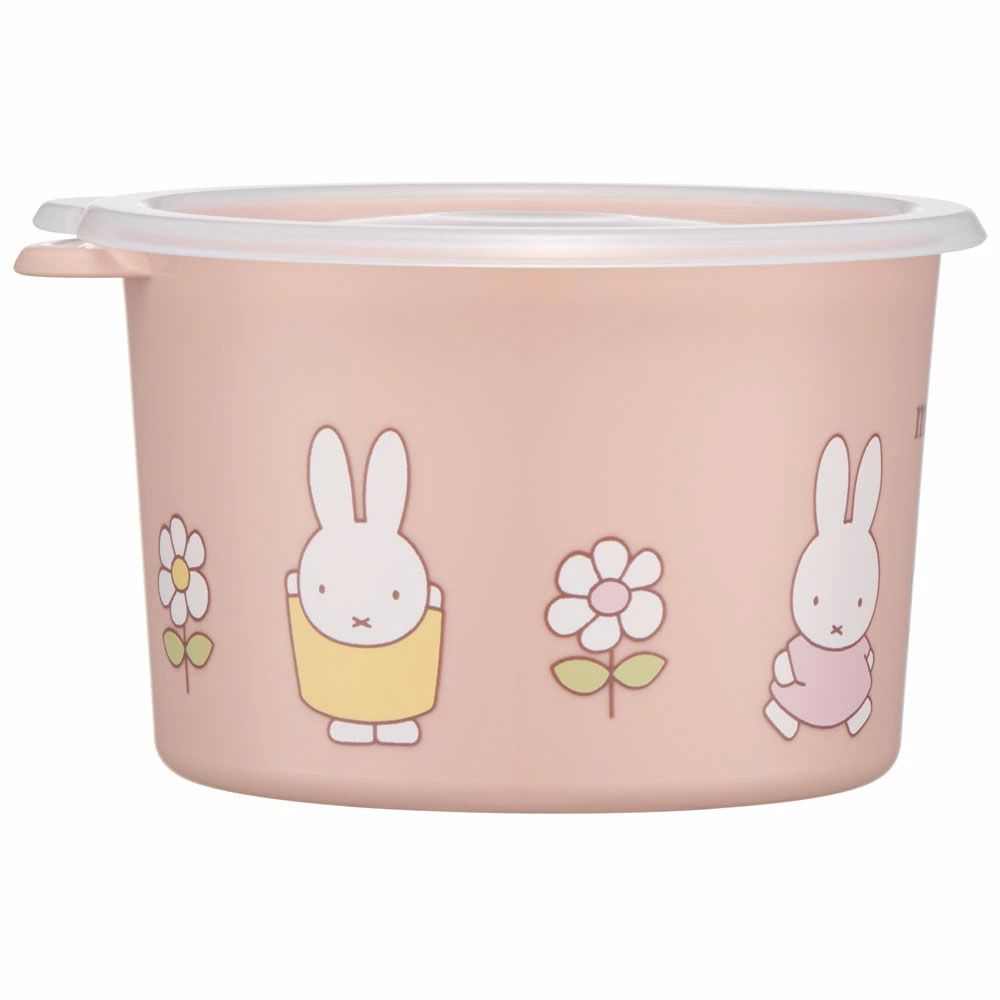 ワンタッチ 密閉 保存容器 S 600ml プラスチック 日本製 蓋付き 食品保存 軽い skater スケーター SOT6 ミッフィー Miffy うさこちゃん 女の子 女性