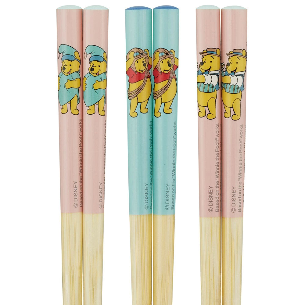 【メール便対象品】 お箸 子供 かわいい お箸セット 子ども 箸 3膳 セット 子供用 竹箸 幼稚園 skater スケーター ANT2T くまのプーさん プーさん コスチューム Pooh 女性