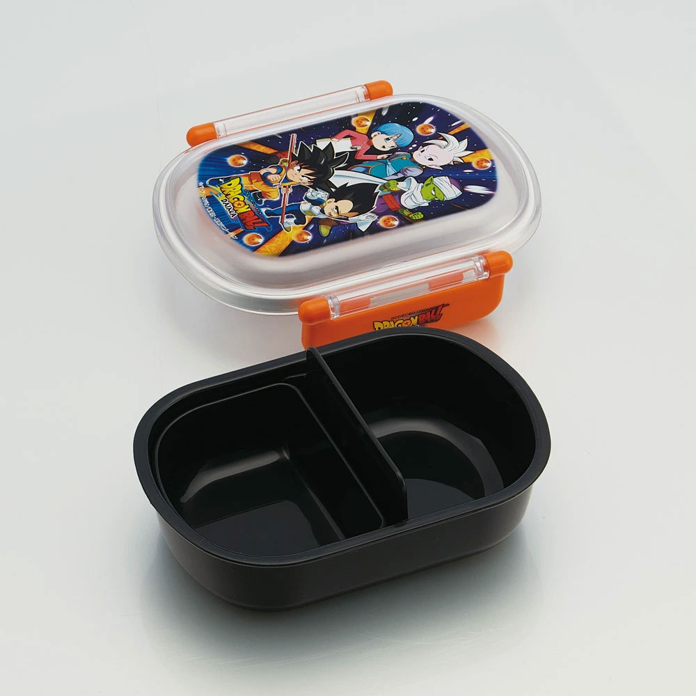 お弁当箱 一段 レンジ対応 食洗機対応 ランチボックス 360ml 一段弁当箱 丸型 skater スケーター QAF2BAAG ドラゴンボール DAIMA ダイマ DB 孫悟空(ミニ)【かわいい 弁当箱 食洗機 おしゃれ レンジ 幼稚園 スリム キッズ】