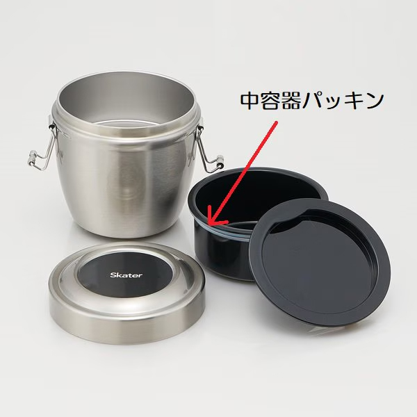 メール便対応 STLBD6　中容器パッキン　真空ステンレス丼ランチジャー用　P-STLBD6-NYP／509438 パーツ　【通常２～４営業日で出荷】