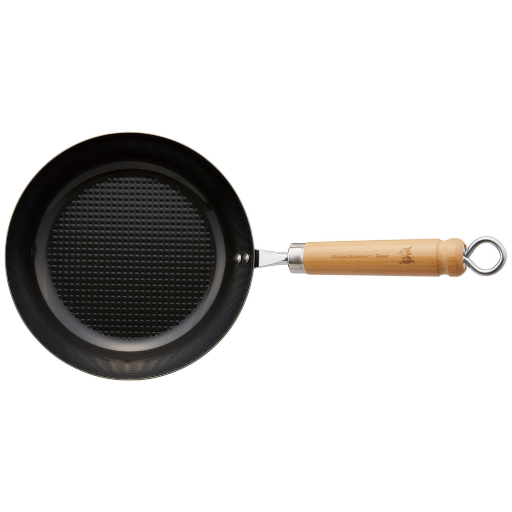 【送料無料】鉄製 エンボス フライパン 20cm ムーミン 調理器具 IRFP20 スケーター
