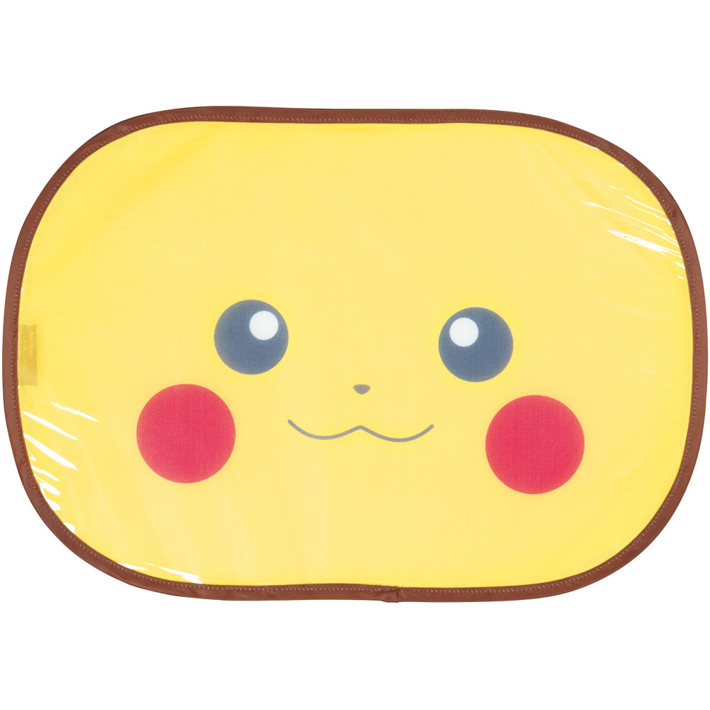 張り付く サンシェード ポケモン 車 サイド 日よけ ピカチュウ CHSS1 スケーター【カー用品 車内 炎天下 日差し 紫外線 対策 避け 便利 ドライブ グッズ 収納袋 付き かわいい キャラクター ポケットモンスター】