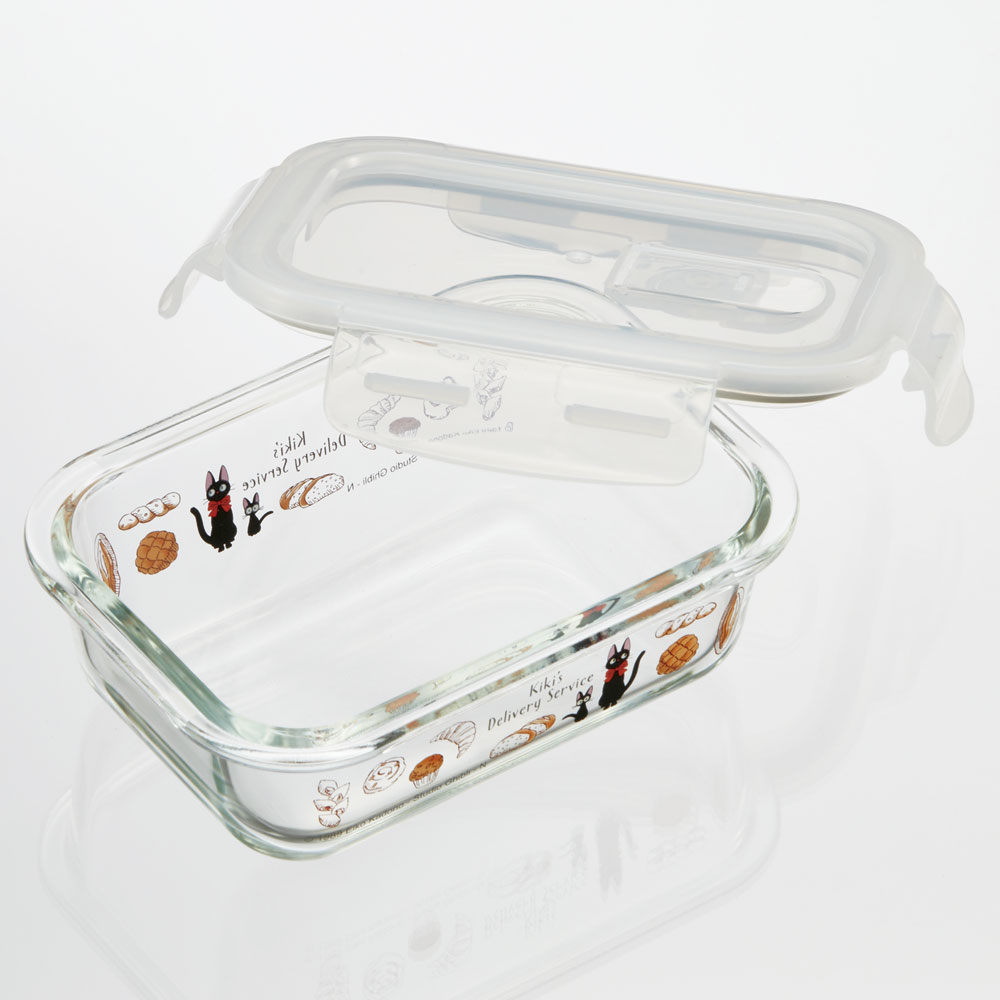【送料無料】耐熱ガラス 容器 370ml 保存容器 ガラス 密閉 おしゃれ 耐熱容器 食洗機対応 冷凍 冷凍可 スケーター GBST4