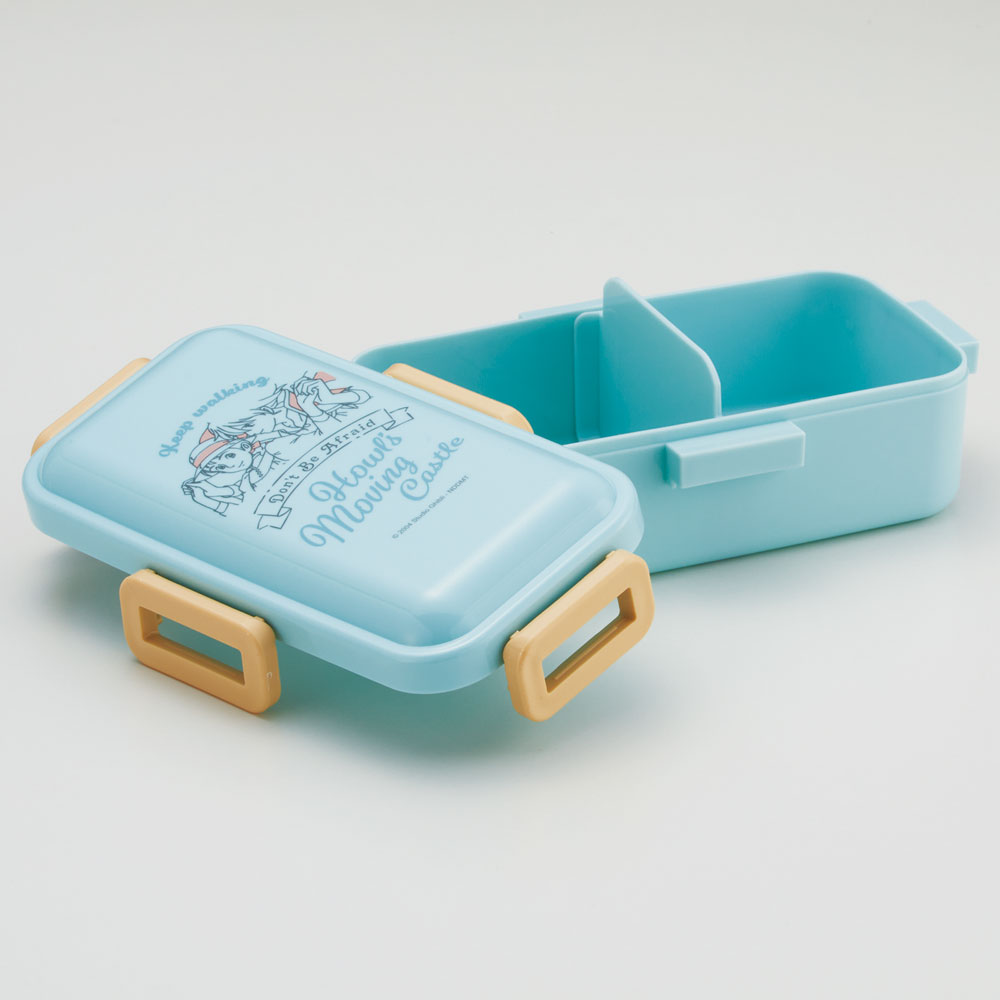 おかずがつぶれにくい 抗菌ふわっと弁当箱 1段/530ml ハウルの動く城／PFLB6AG_4973307592775