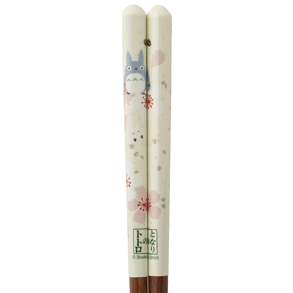 塗り箸 21cm トトロ 桜柄/ANN4SQ_4973307601750/スケーター