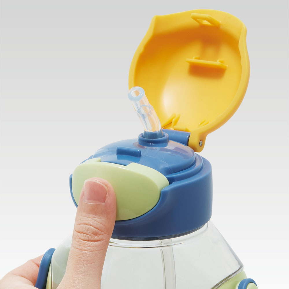 【送料無料】ワンプッシュストローボトル 530ml ディノサウルス ピクチャ/PDSH6DX_4973307633911