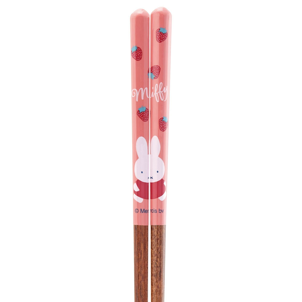 塗り箸 21cm miffy レッド/ANN4SQ_4973307674860/スケーター