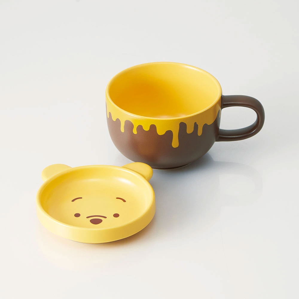 スケーター 陶器製 スープカップ スープマグ マグカップ 食洗機 電子レンジ 対応 キャラクター skater CHSC1 くまのプーさん プーさん Pooh 女性 レディース【陶磁器 カップ コップ スープ 小皿 かわいい ギフト】