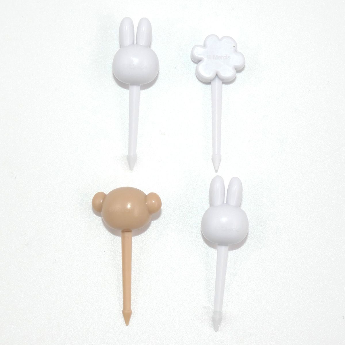 スケーター ランチ ピックス 4本入り ランチピック お弁当 ピック 串 弁当 飾り キャラクター skater LKP5D ミッフィー Miffy うさこちゃん 女の子 女性【お弁当ピック ランチピックス かわいい 子供】