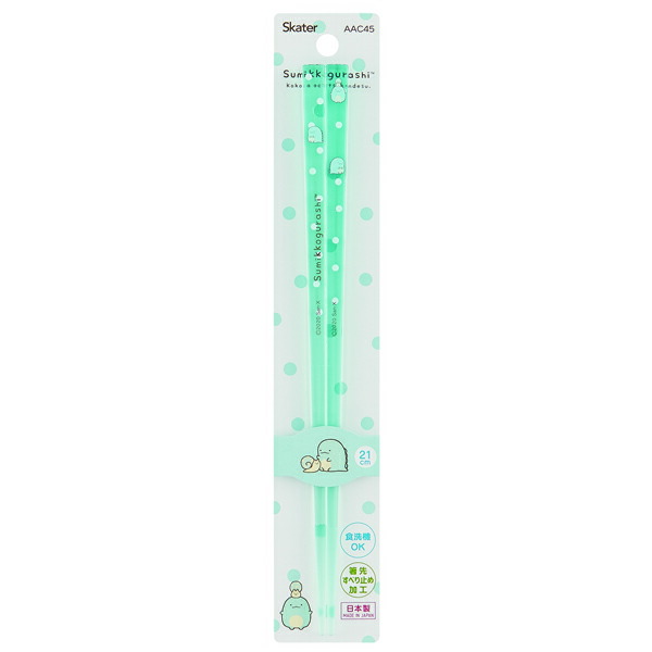 アクリル箸 21cm すみっコぐらし とかげ/AAC45_4973307522093/スケーター