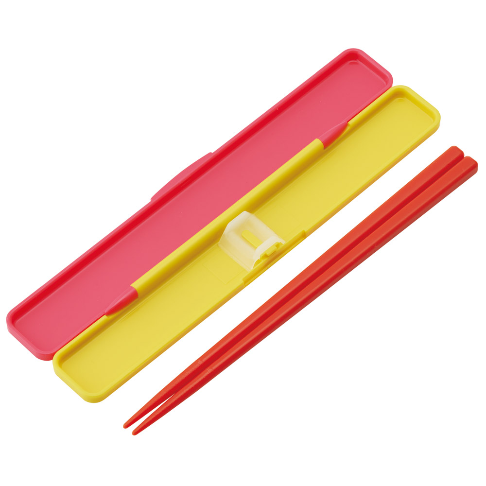 【メール便対象品】 お箸セット 食洗器対応 箸入れ 抗菌 カトラリー お弁当 箸 skater カトラリーセット スケーター ABC3AG 水森亜土 かわいい グッズ