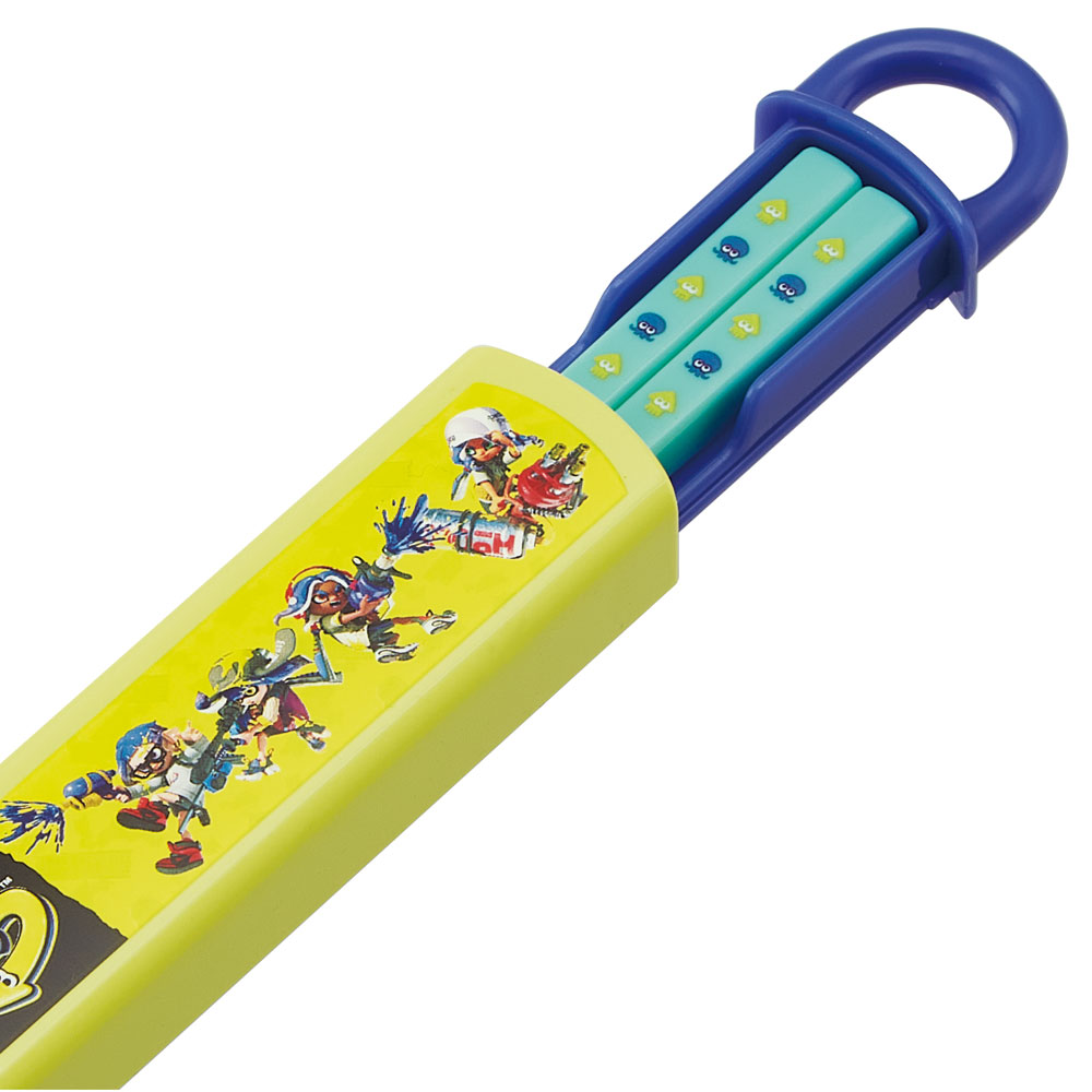 抗菌食洗機対応箸箱セット 箸16.5cm スプラトゥーン3/ABS2AMAG_4973307621826