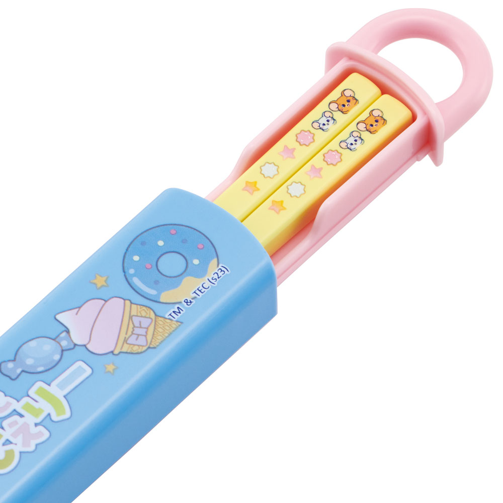抗菌食洗機対応箸箱セット 箸16.5cm とむとじぇりーごっこ/ABS2AMAG_4973307655555
