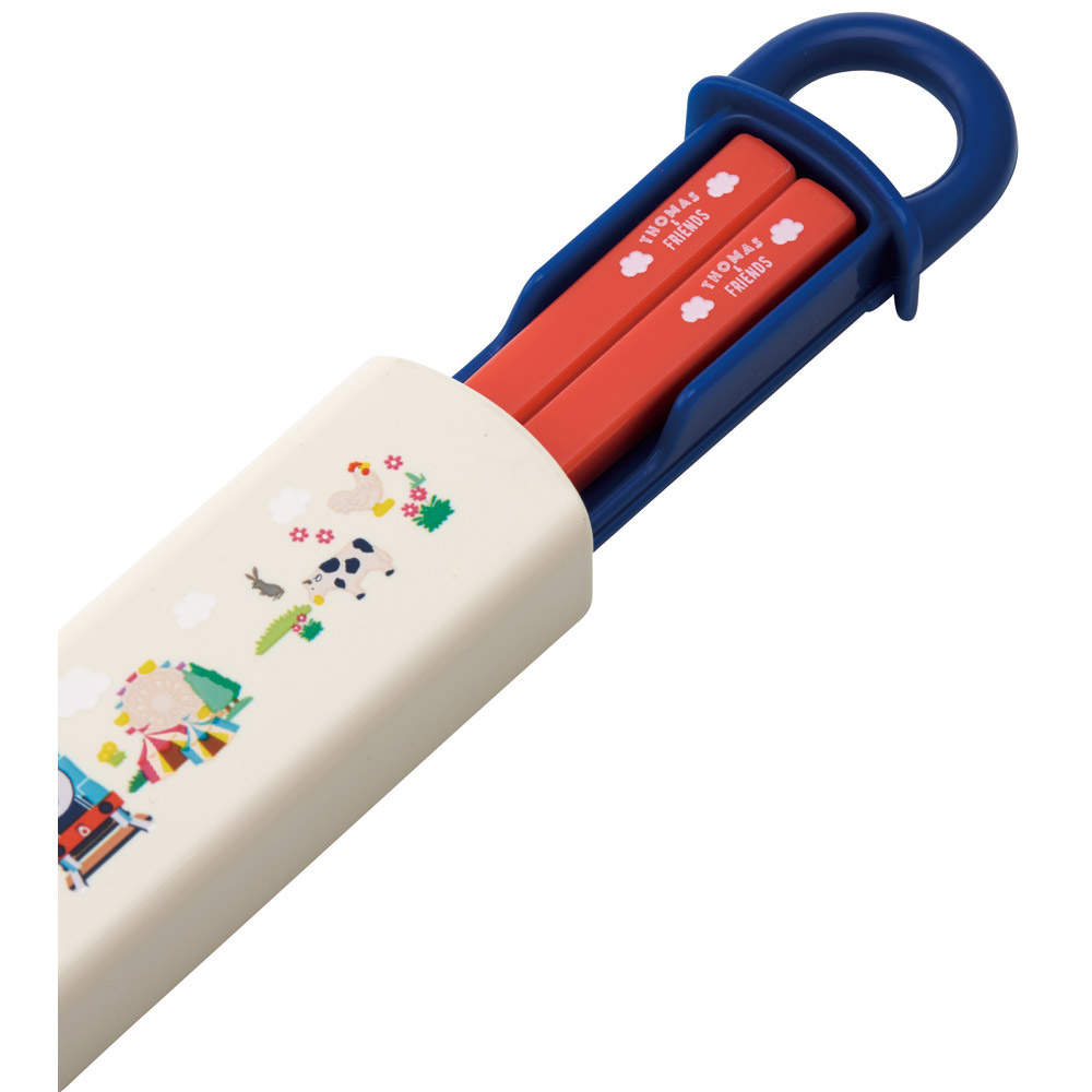 お箸セット 食洗器対応 箸入れ 抗菌 カトラリー お弁当 箸 skater 子供 箸ケース スケーター ABS2AMAG きかんしゃトーマス トーマス 男の子 男子 電車【カトラリーセット カトラリーケース 蓋付き おはしセット 食洗機対応】