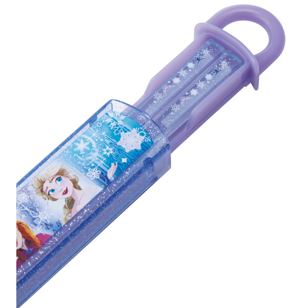 お箸セット 食洗器対応 箸入れ 抗菌 カトラリー お弁当 箸 skater 子供 箸ケース スケーター ABS2AMAG アナと雪の女王 25年 アナ雪 ディズニー 女の子 女子【カトラリーセット カトラリーケース 蓋付き おはしセット 食洗機対応】