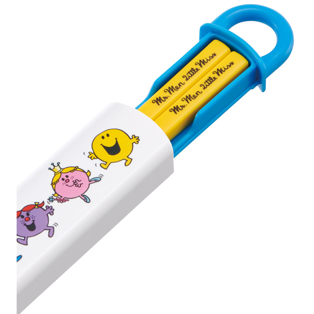 抗菌食洗機対応箸箱セット 箸16.5cm Mr.Men/ABS2AMAG_4973307690747