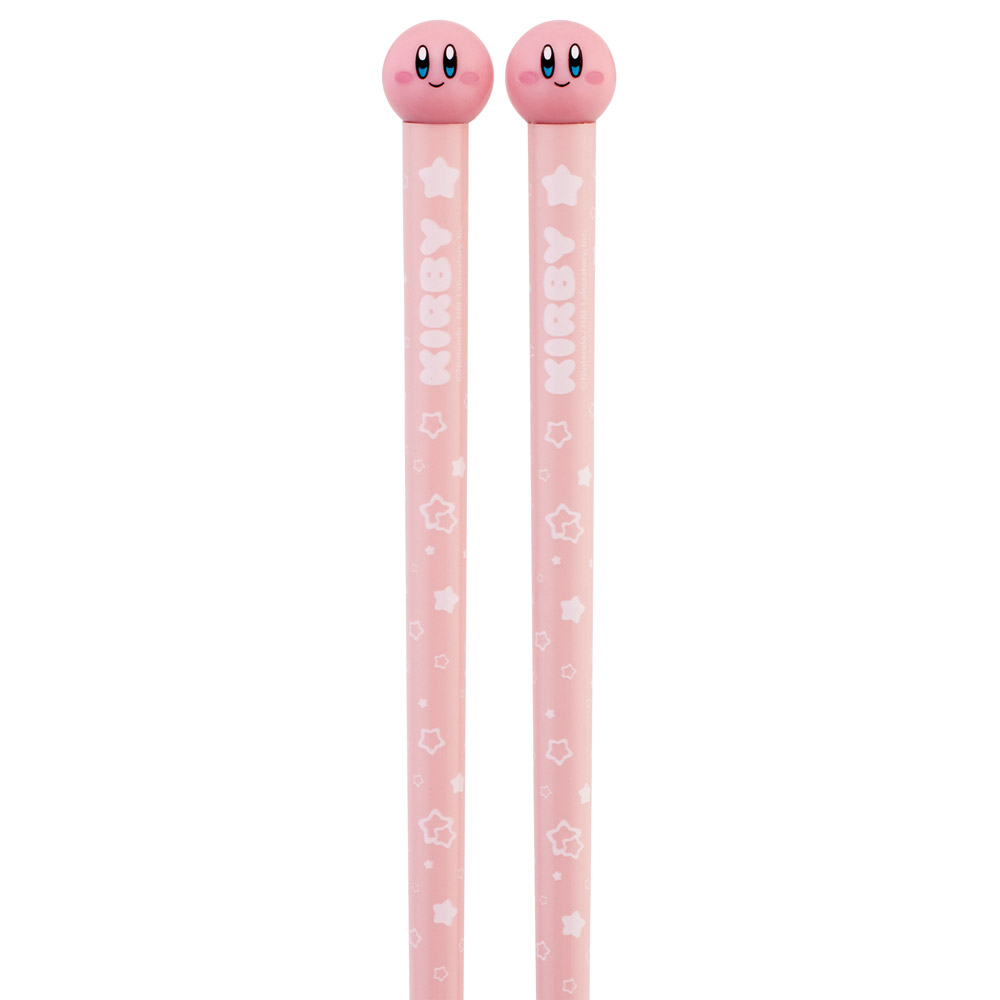 【メール便対象品】 マスコット付き 塗箸 木箸 箸 大人 すべらない 21cm キャラクター かわいい skater AND45 スケーター 星のカービィ カービィ 任天堂 男の子 男子【お箸 木バシ はし 木製 滑り止め マスコット箸】