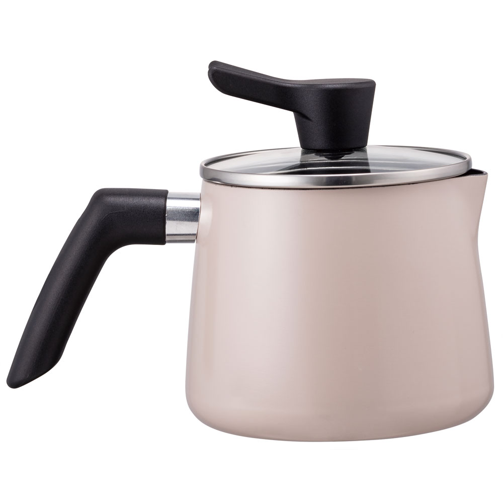 マルチポット 1.3L 1300ml 鍋 なべ 片手鍋 ガス火用 調理器具 調理 料理 スケーター skater ANMP1 ねこっと ネコ柄 猫柄 女の子 女子 レディース