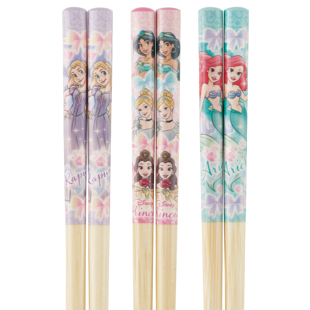 【メール便対象品】 お箸 子供 かわいい お箸セット 子ども 箸 3膳 セット 子供用 竹箸 幼稚園 skater スケーター ANT2T ディズニー プリンセス 25年 女の子 女子【キャラクター プレゼント 保育園 おはし はし ハシ おハシ 竹安全箸】