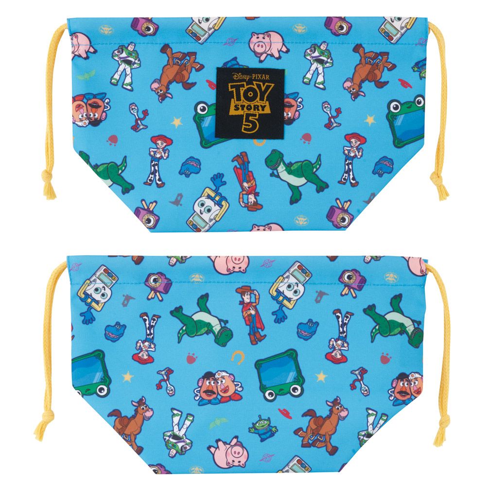 スケーター お弁当袋 幼稚園 キャラクター ランチ巾着 巾着袋 きんちゃく袋 skater APKB17 トイストーリー5 トイ・ストーリー 男の子 女の子【子供 お弁当入れ お弁当箱入れ お弁当巾着袋 マチ付き】