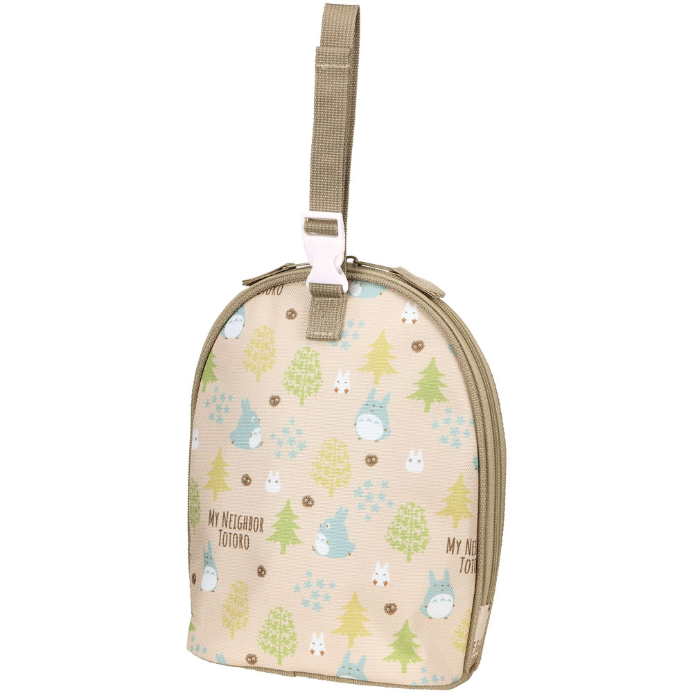 ツイン 哺乳瓶 ポーチ 収納 持ち運び ベビー 用品 グッズ 便利 スケーター skater BHMC2 となりのトトロ totoro スタジオジブリ 女性 レディース【粉ミルク ケース おやつ ポーチ アルミ蒸着 かわいい おしゃれ】