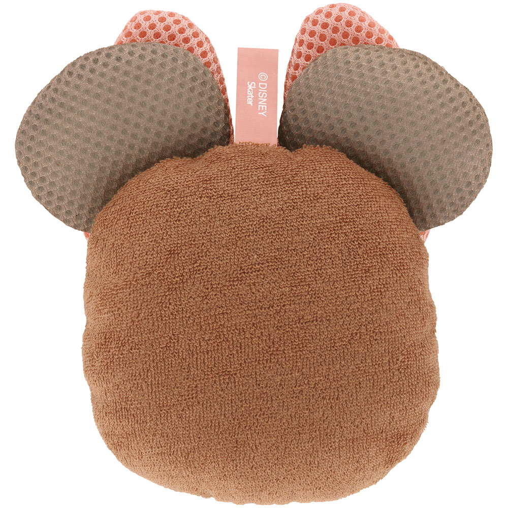 ダイカット ボディ スポンジ お風呂 バスタイム グッズ キャラクター スケーター skater BSP1D ミニーマウス ミニー Minnie ディズニー 女の子【パイル 立体ネット おふろ オフロ 体】