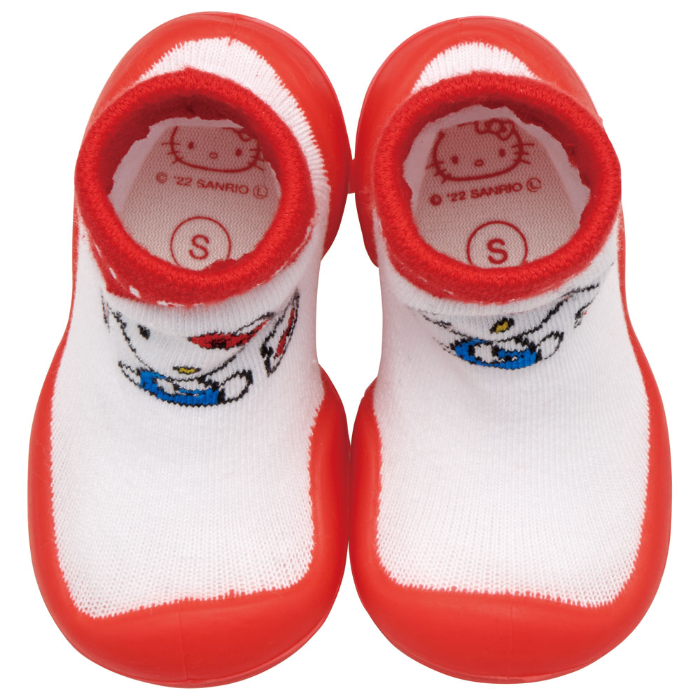 ソックス シューズ S 11.9cm ベビー ファースト シューズ 靴 赤ちゃん BSSHL2 スケーター skater キティ ハローキティ キティちゃん 女の子【キャラクター 靴下 くつ クツ ファーストシューズ 室内履き ベビーシューズ 子供】