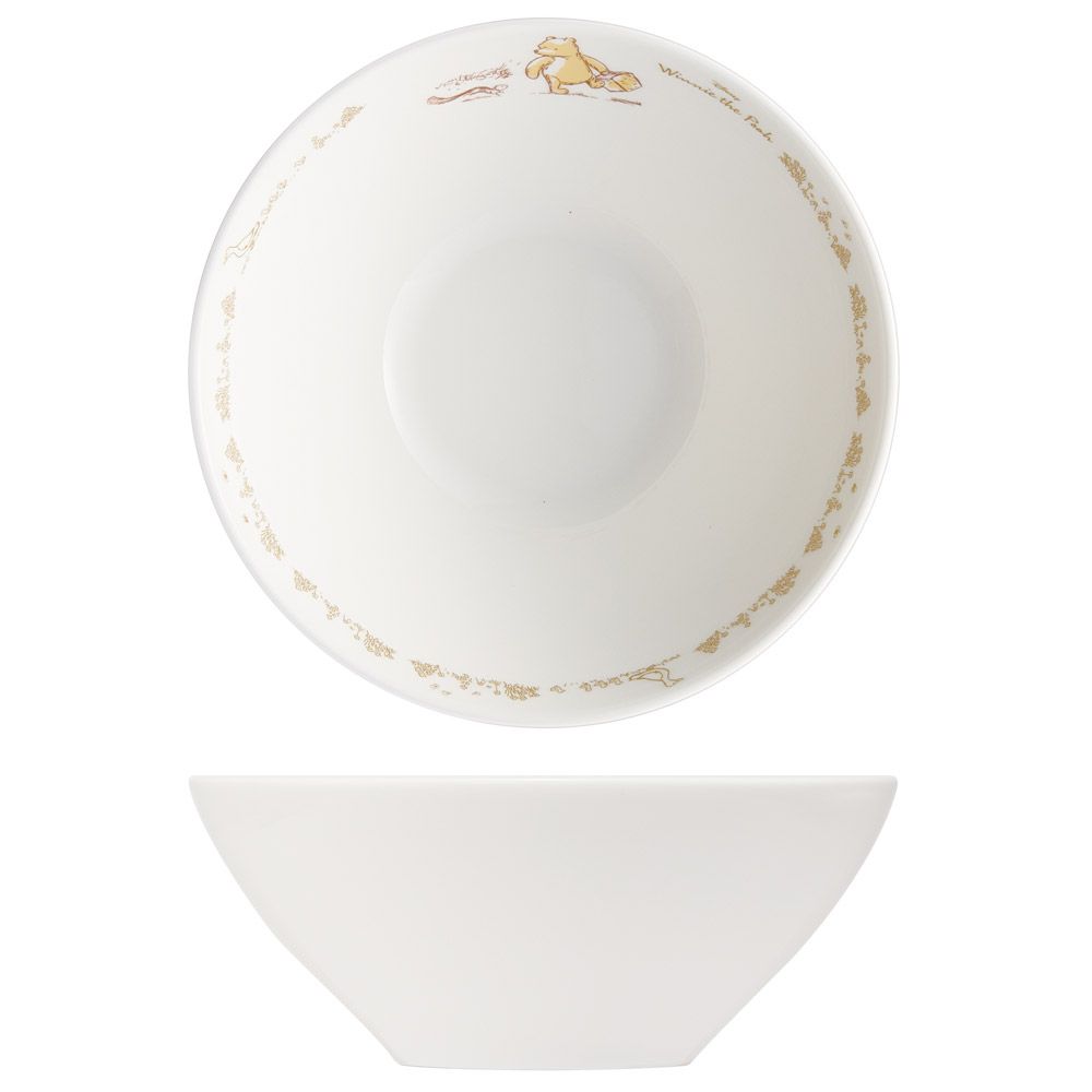 スケーター サラダ ボウル 14cm ナルミボーンチャイナ NARUMI ナルミ ボーンチャイナ 食器 skater CBPL14 クラシックプー くまのプーさん プーさん Pooh【お皿 鉢 陶磁器 キャラクター 鳴海製陶】