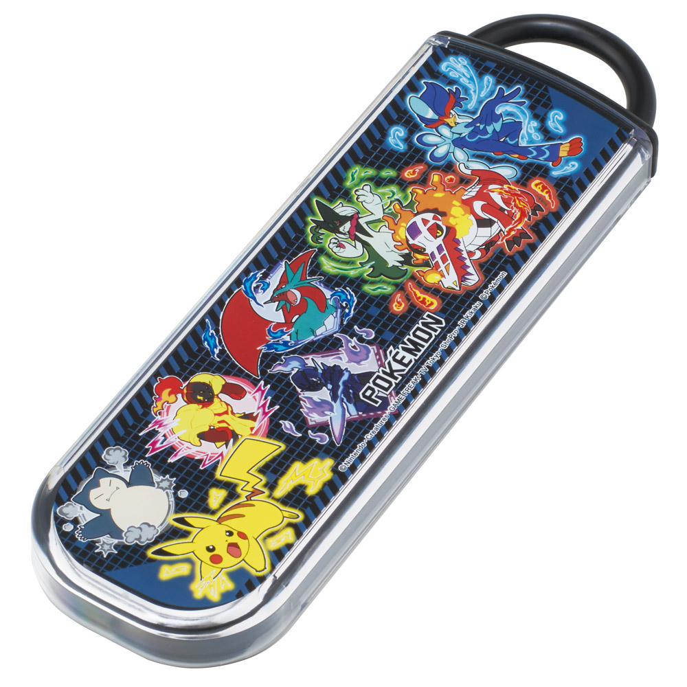 【メール便対象品】 お箸 スプーン セット 食洗器対応 抗菌 カトラリー お弁当 skater カトラリーセット スケーター CCA1AG ポケットモンスター 25年 ポケモン ピカチュウ 男の子