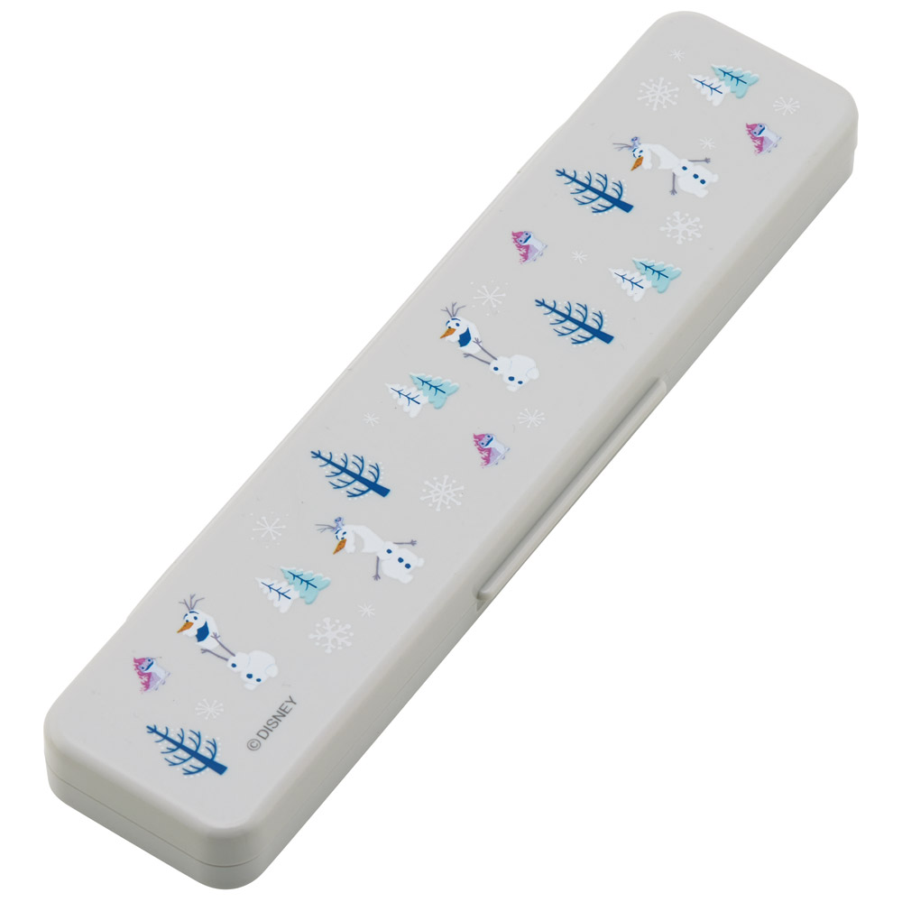抗菌音が鳴らないコンビセット(箸・スプーン) 箸18cm オラフ/CCS3SAAG_4973307677625