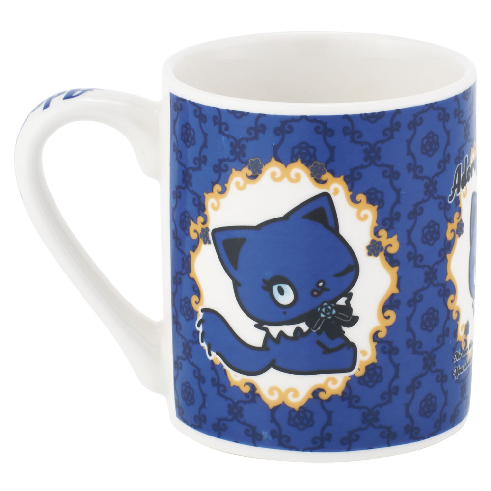 陶器マグコップ[Ｓ] キャラクター 大人 子供 CHMG14 スケーター アドローザトルマリィ Adorozatorumary 猫 女子【陶器製 陶製 陶磁器 マグ コップ カップ マグカップ 小さめ　かわいい】