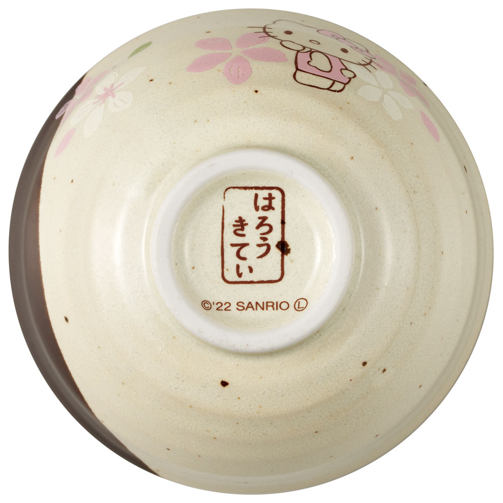 お茶碗 和食器 お皿 和食 おしゃれ モダン かわいい 大人 ボウル 桜柄 小鉢 小丼 skater スケーター CHMR1 キティ ハローキティ さくら サンリオ【どんぶり ご飯 グッズ 食器 キャラクター 焼き物 陶器 陶磁器 美濃焼】