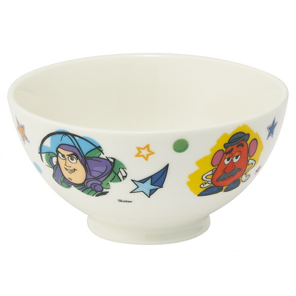 陶器茶わん(子供用)●トイストーリー●//食器 茶碗 お茶碗 お茶わん 子供用食器 子ども用食器 子供食器 電子レンジ 食洗機 対応 食事 こども キッズ かわいい キャラクター トイ・トーリー ディズニー Disney// スケーター