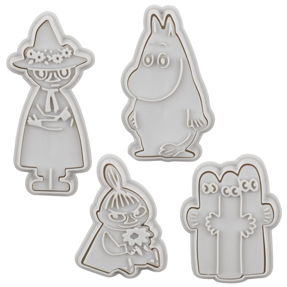 スタンプクッキー型 4個セット ムーミン/CSM1_4973307550874/スケーター
