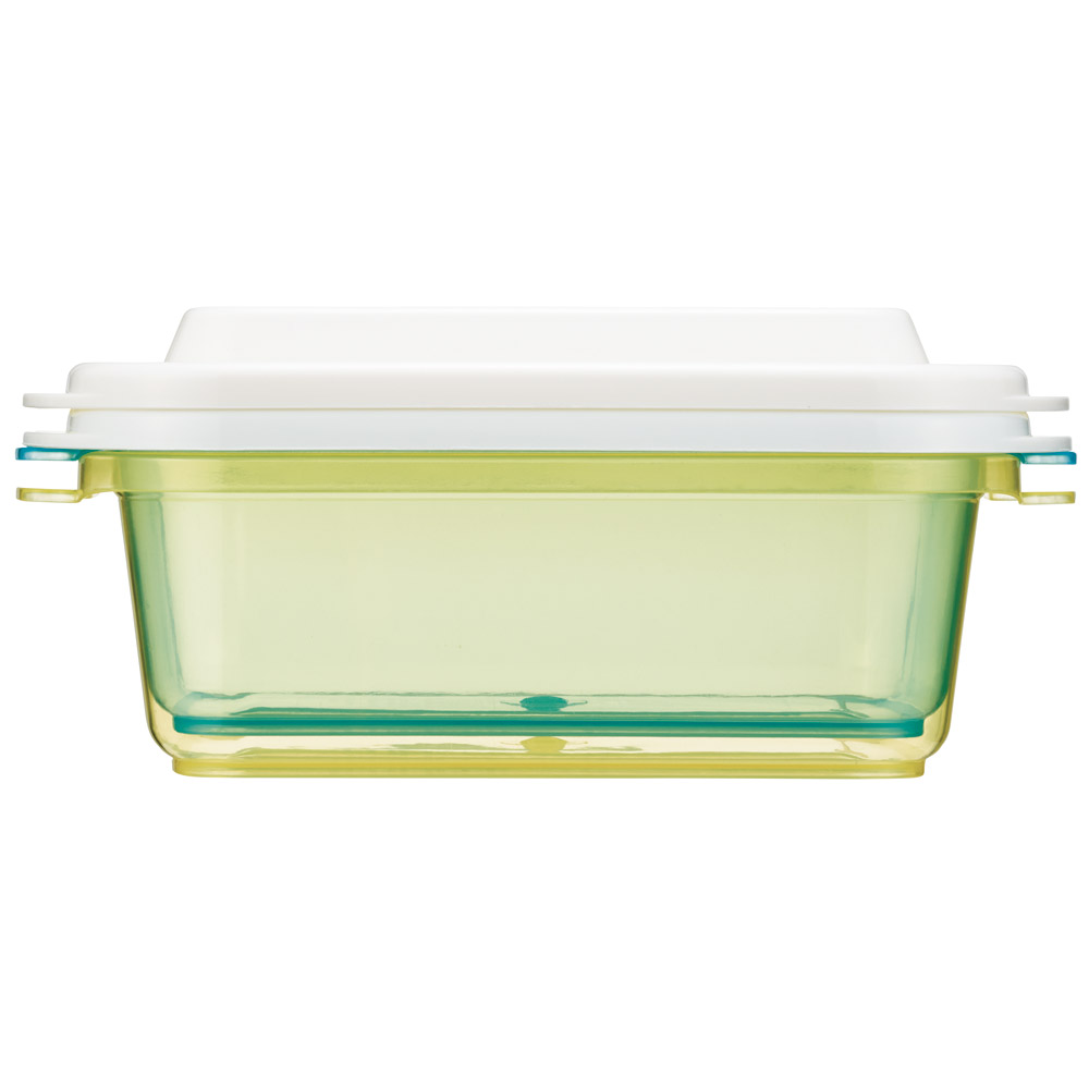 保存容器 500ml 2個セット プラスチック 蓋付き 日本製 電子レンジ キャラクター skater スケーター FCNF2W おさるのジョージ アルファベット ひとまねこざる