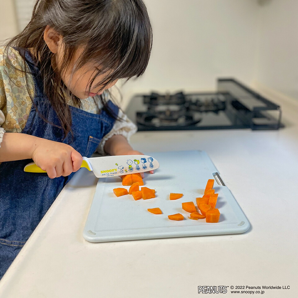 【送料無料】スケーター こども用 包丁 フラッピーバニー 子供 子ども キッズ 料理 調理 練習 お手伝い 左右兼用 左利き 右利き ステンレス キッチン グッズ ほうちょう キャラクター うさぎ HK5