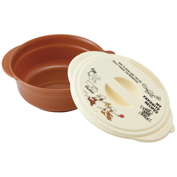 即席ラーメンメーカー●チップとデール●//電子レンジ レンジ調理器 便利 簡単 火を使わない かわいい Disney ディズニー// スケーター