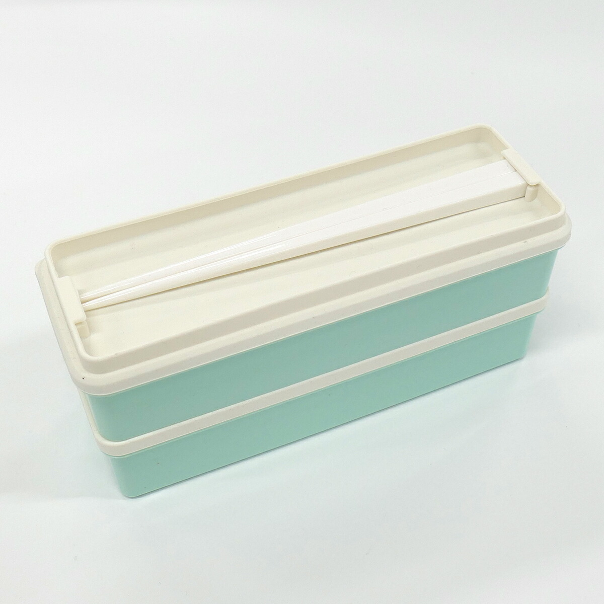大阪府立大学×スケーター株式会社コラボ商品 栄養バランス弁当箱 900ml パウダーパステル グリーン/SSLW9B_536403