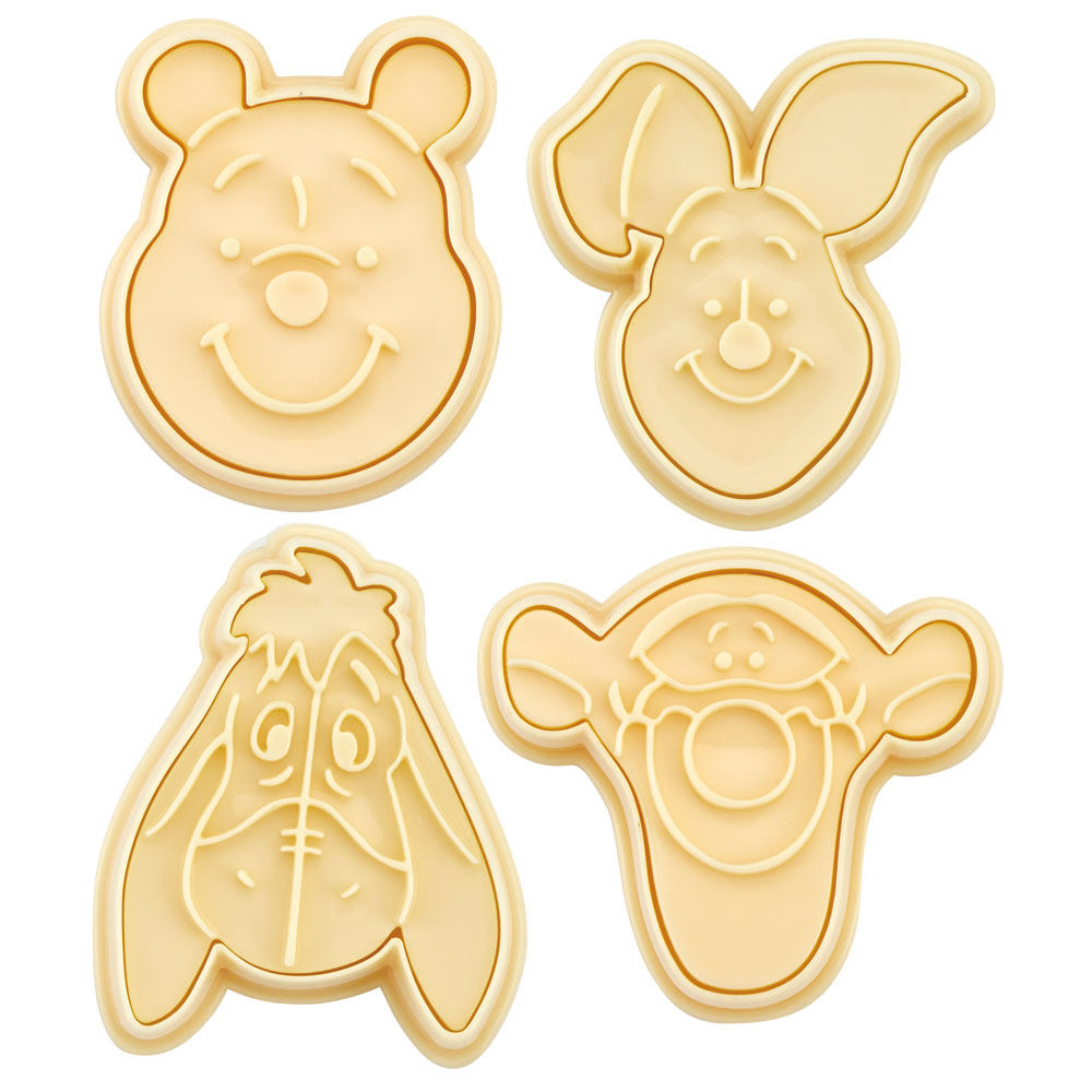 スタンプクッキー型 4個セット くまのプーさん/CSM1_4973307549717/スケーター