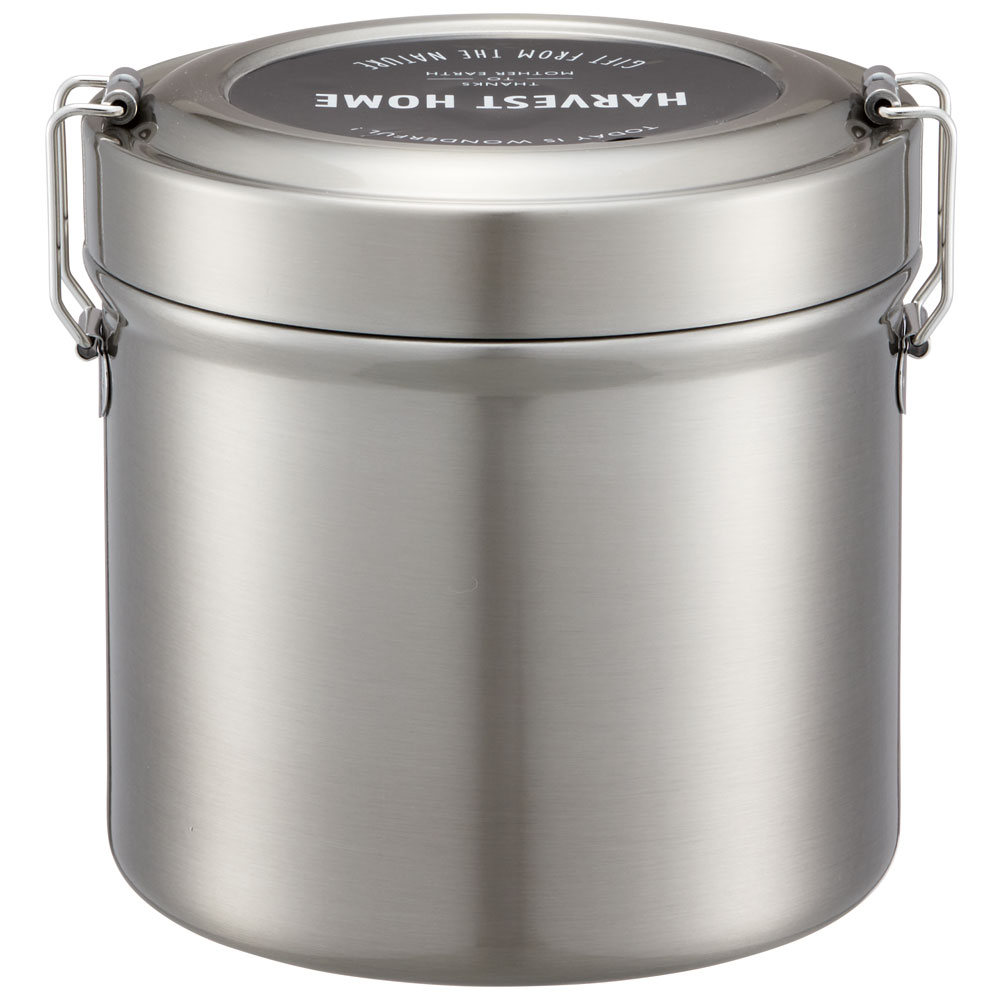 【送料無料】抗菌 保温 ステンレスランチジャー　弁当箱 真空 ステンレス ランチボックス 総容量 820ml セパレート設計 スケーター STLB3DXAG