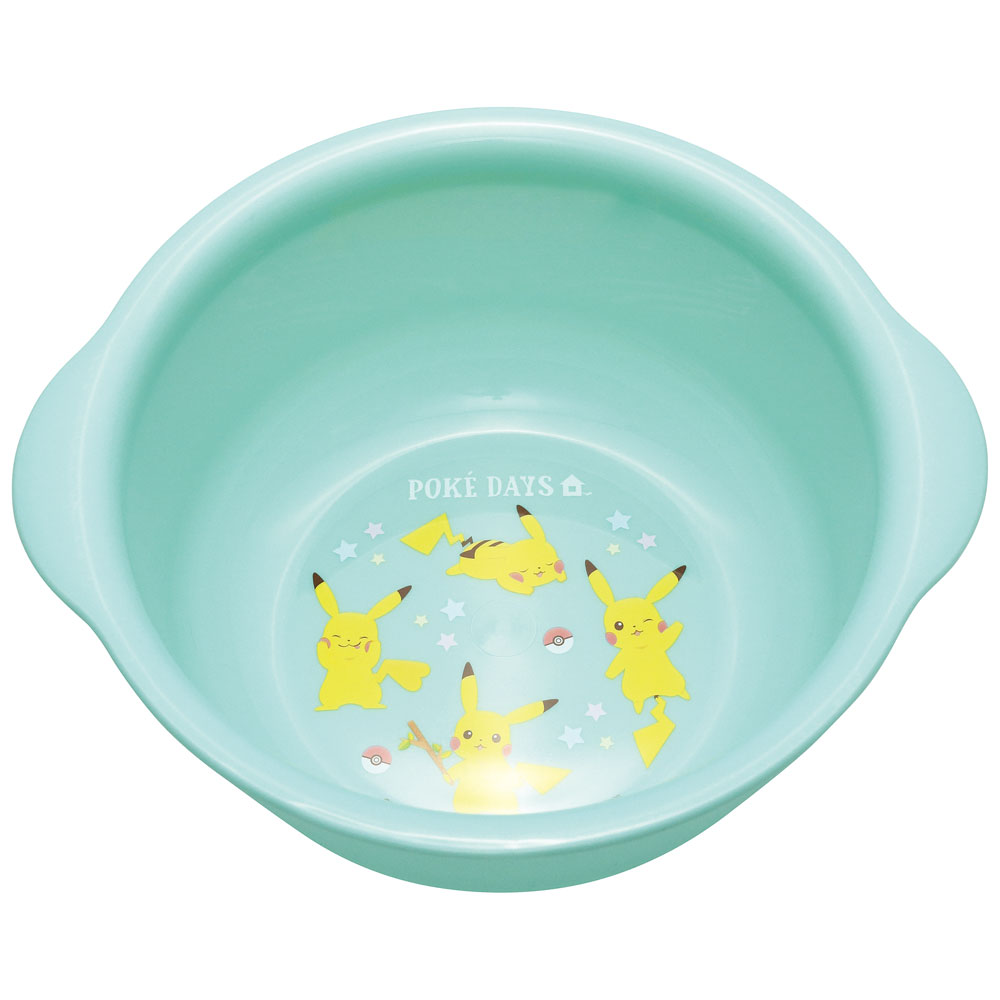 洗面器 おしゃれ キャラクター お風呂グッズ 子供桶 湯おけ 風呂桶 風呂おけ ふろおけ スケーター BS21N【子供 子ども キッズ かわいい 入浴 お風呂 ギフト プレゼントポケットモンスター ポケモン ピカチュウ 男の子】