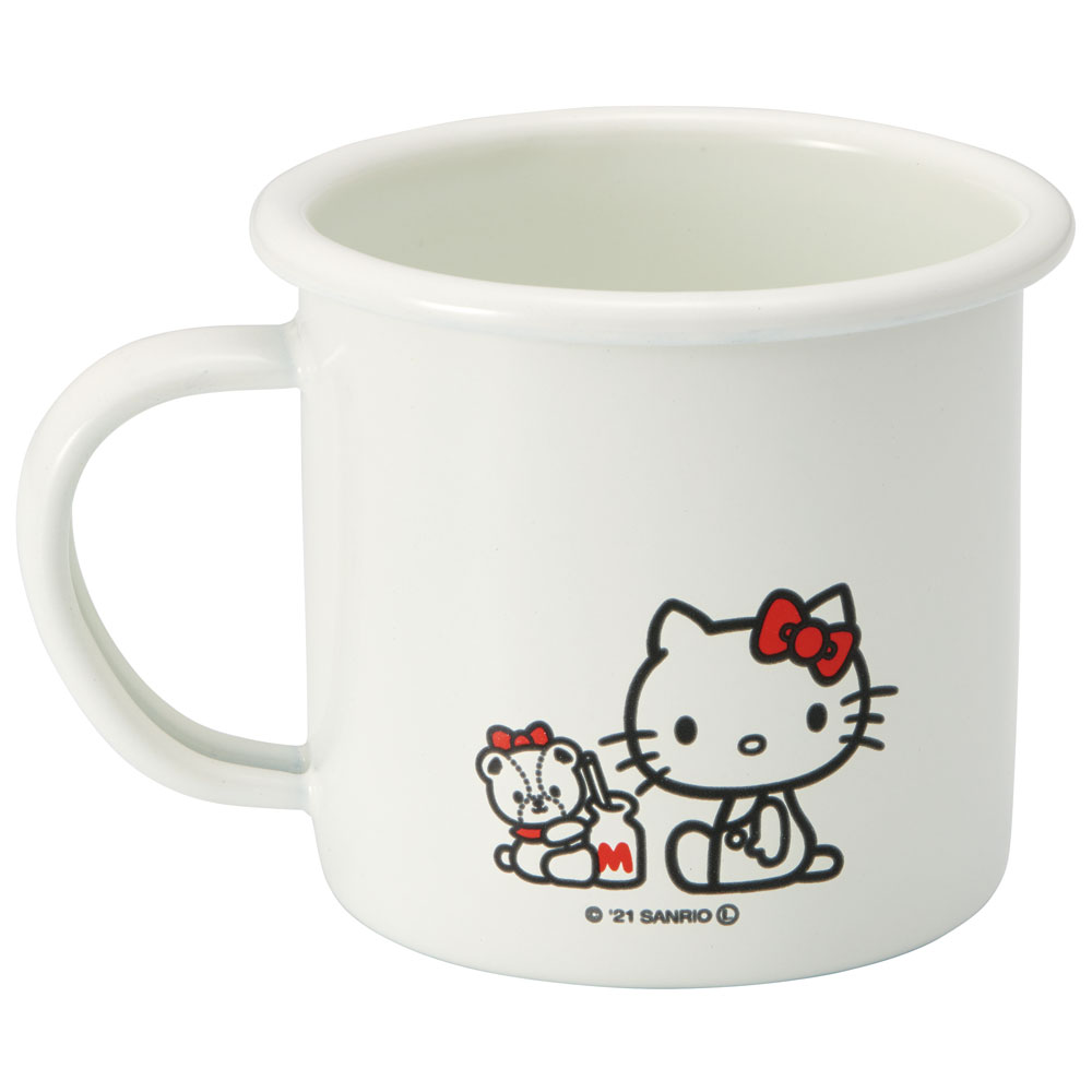 【送料無料】ホーロー マグカップ グッズ コップ マグ 琺瑯 ほうろう キャラクター 陶器 子供用 スケーター ENMG4