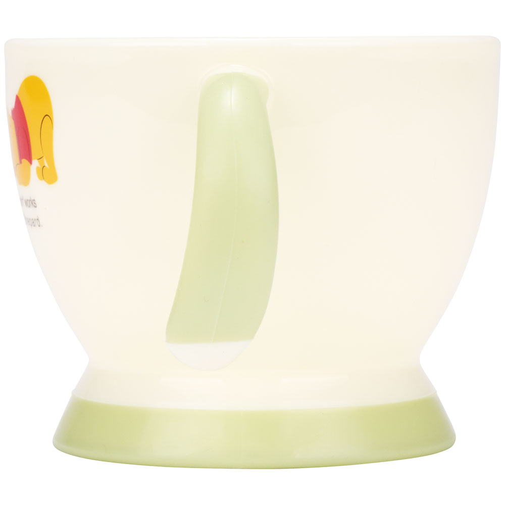 ●POOH/LOVE TO GROW【グロー】●握りやすいベビー両手マグ//プラスチック食器 こども食器 子ども食器 子供食器 子ども用 こども用 ランチ 食事 ご飯 コップ 可愛い ベビー食器 グロウ くまのプーさん ディズニー Disney// スケーター