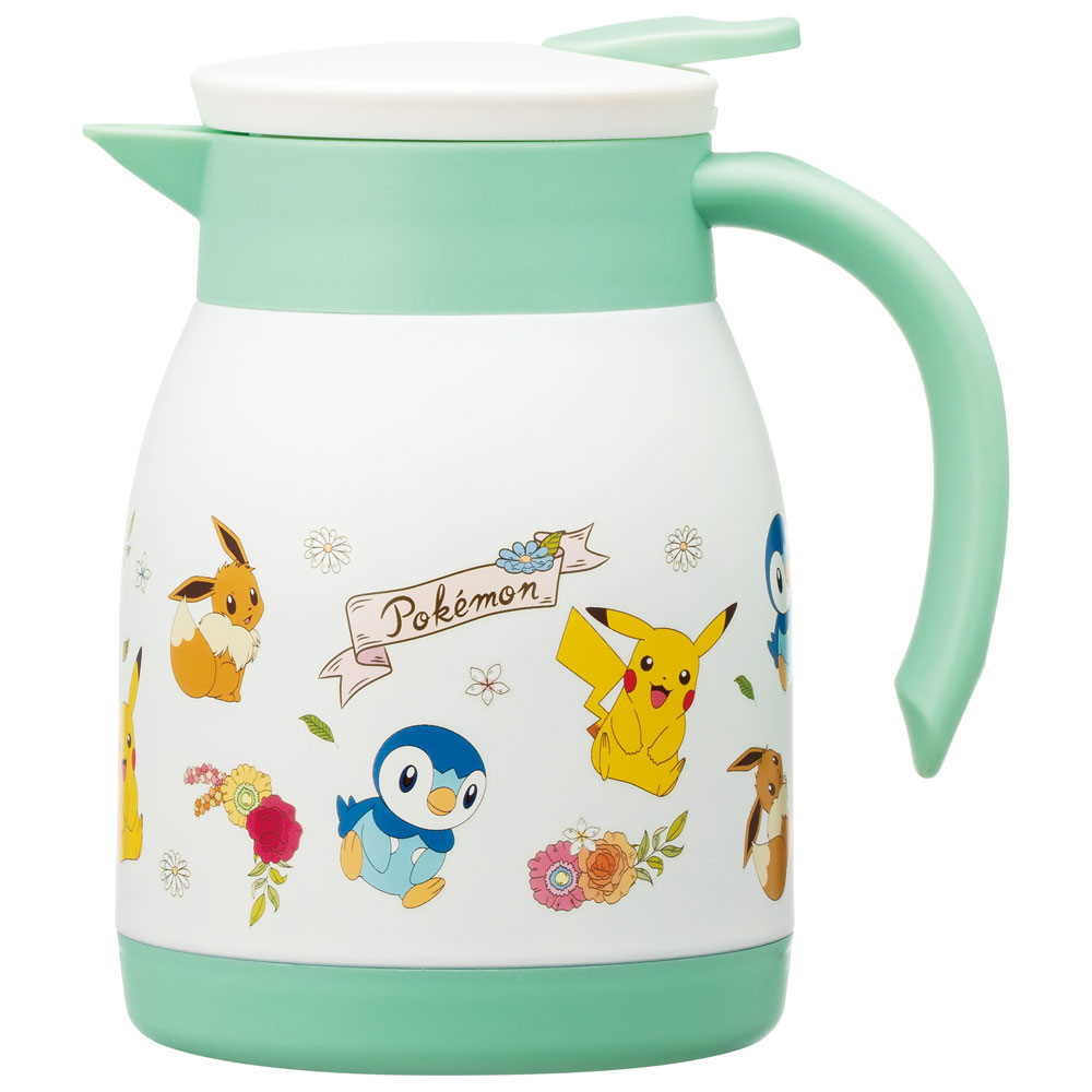 【送料無料】ステンレス卓上ポット 600ml ポケモンアンティーク/VSP6_4973307570711