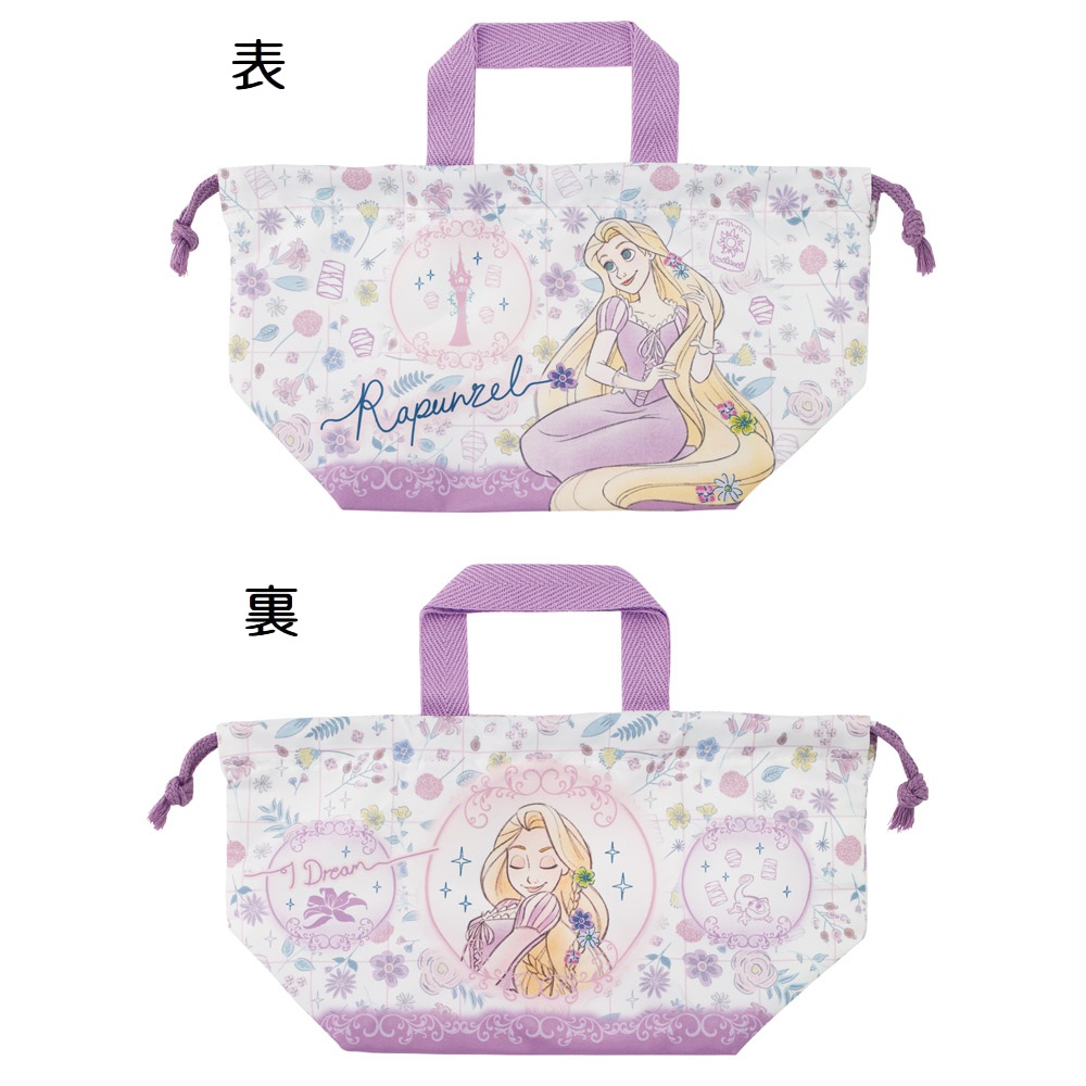 【メール便対象品】 スケーター お弁当袋 幼稚園 キャラクター ランチ巾着 子供 巾着袋 日本製 小学生 きんちゃく袋 skater KB7SN 塔の上のラプンツェル 26年 ディズニー 女子【お弁当バッグ お弁当入れ お弁当箱入れ 中 お弁当巾着袋 マチ付き】