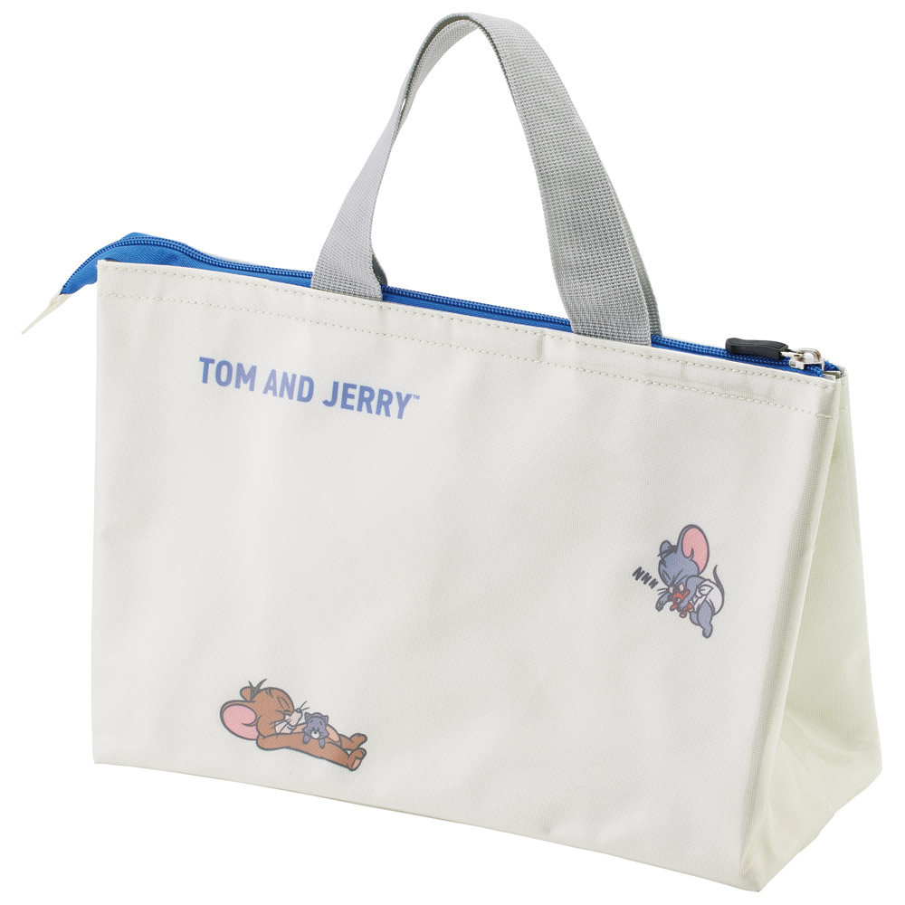 カバー付き ランチ バッグ お弁当 弁当 かばん 保冷 子供 大人 かわいい おしゃれ スケーター skater KBCV1 トム&ジェリー トムとジェリー 男の子 女の子