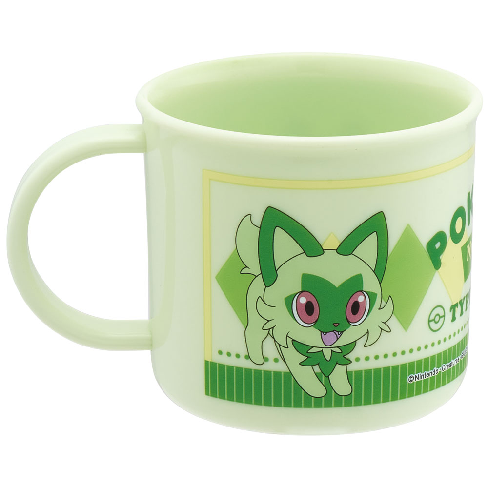 抗菌食洗機対応プラコップ 200ml ポケットモンスター ニャオハ／KE4AAG_4973307661372